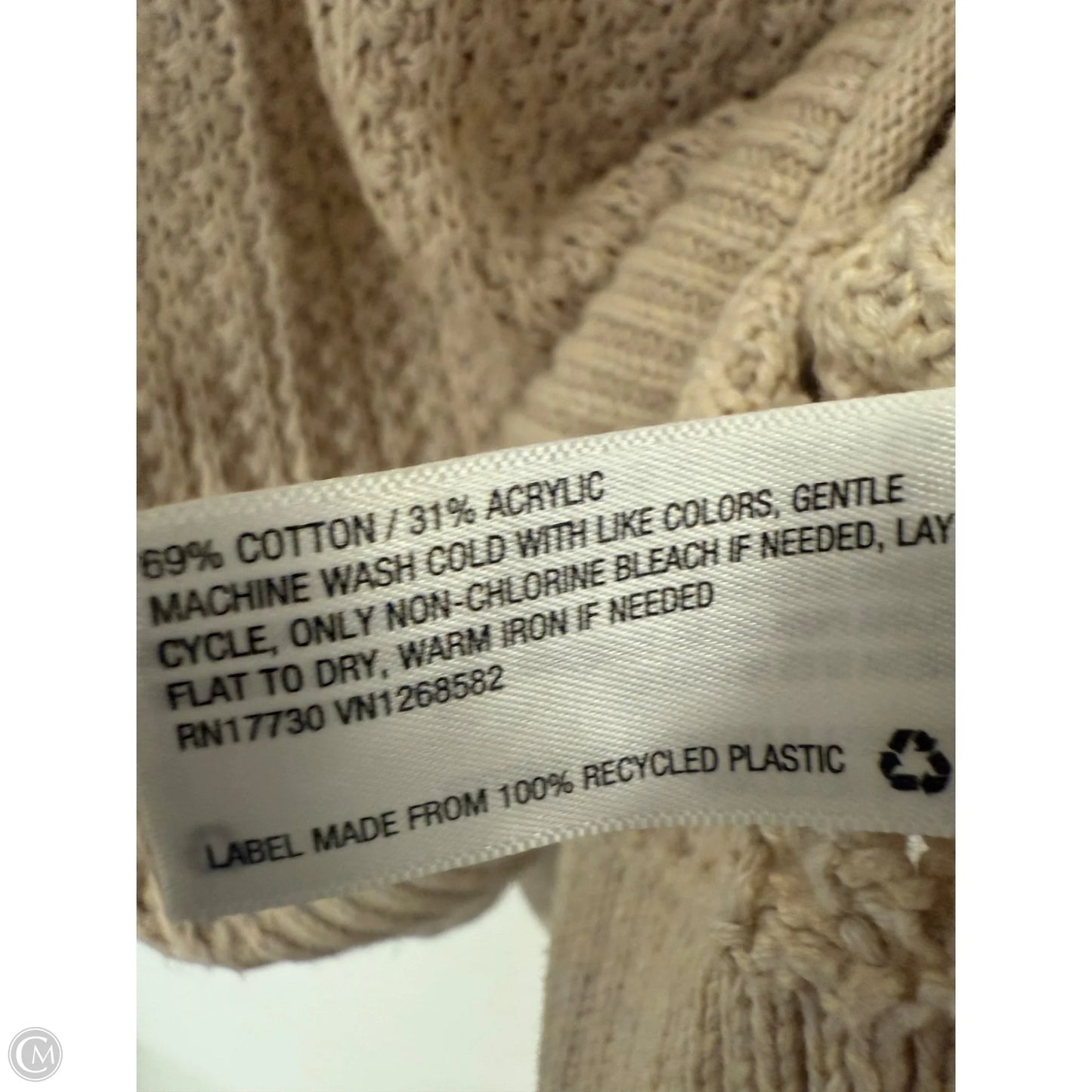 Sweater By Universal Thread In Cream, Size: M