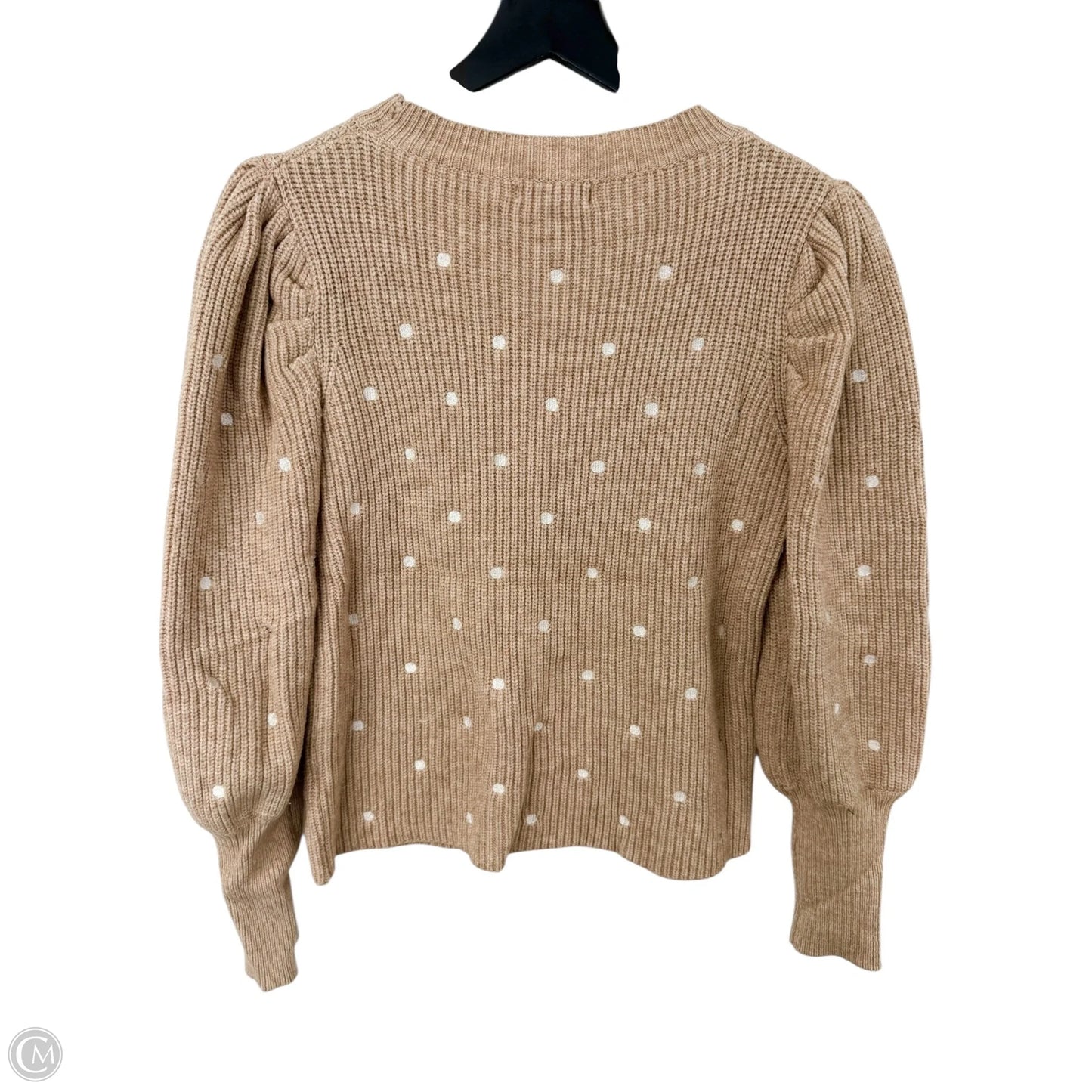 Sweater By Entro In Tan & White, Size: S