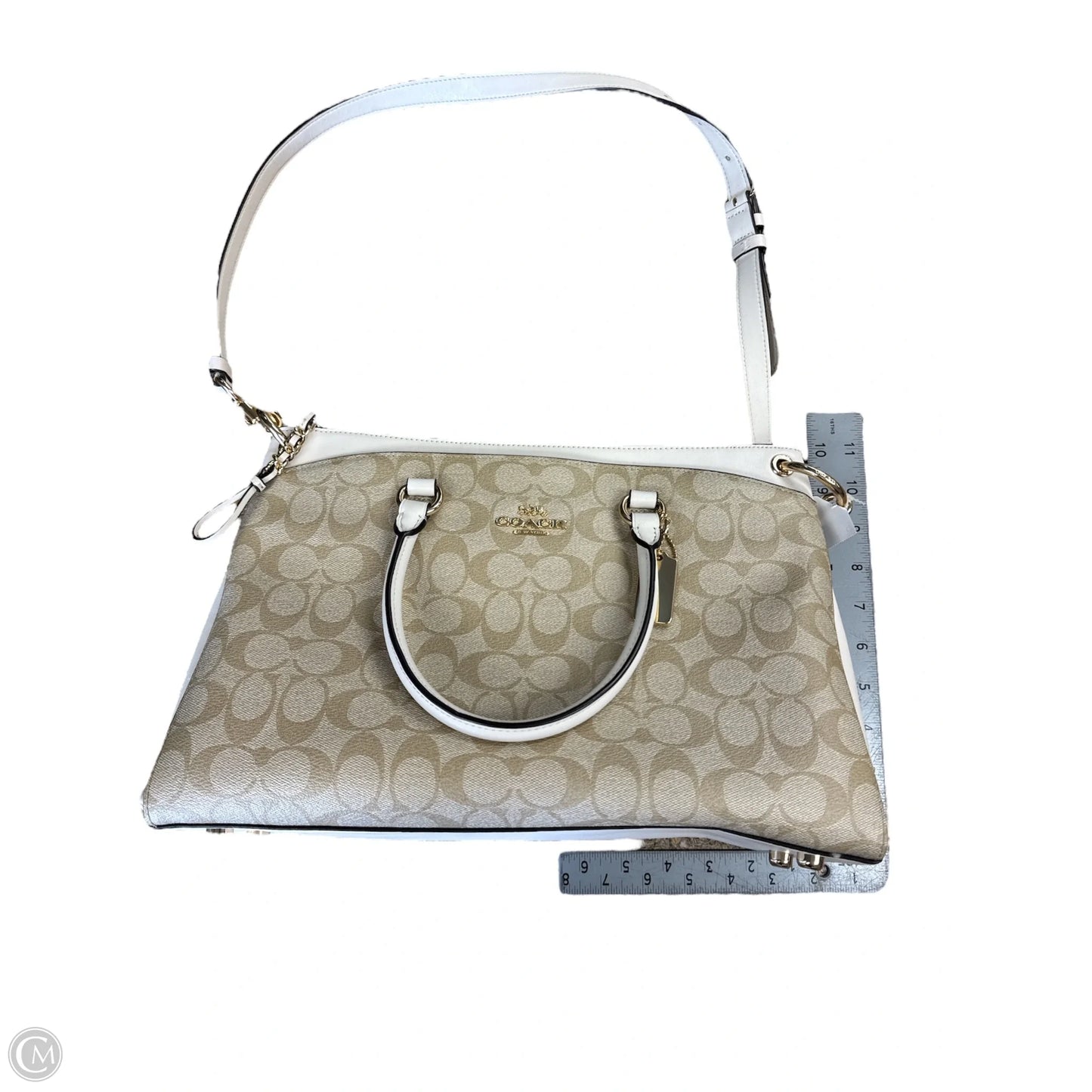 Handbag Designer By Coach, Size: Medium