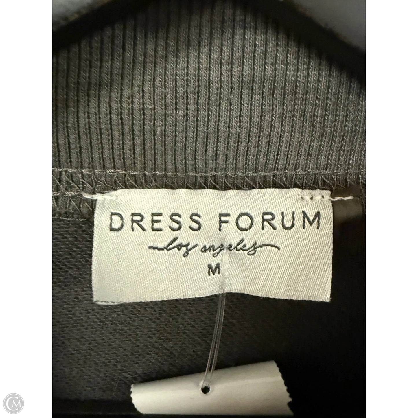 Sweatshirt Crewneck By Dress Forum In Grey, Size: M