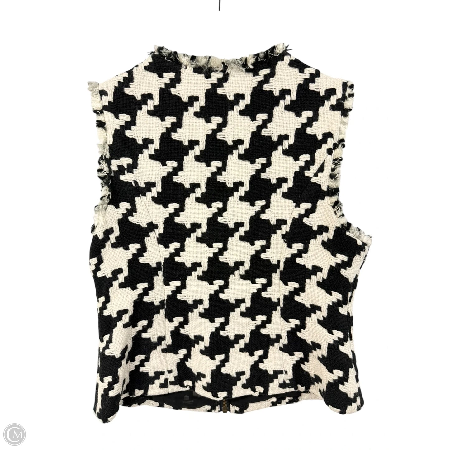 Vest Other By Cabi In Black & White, Size: M