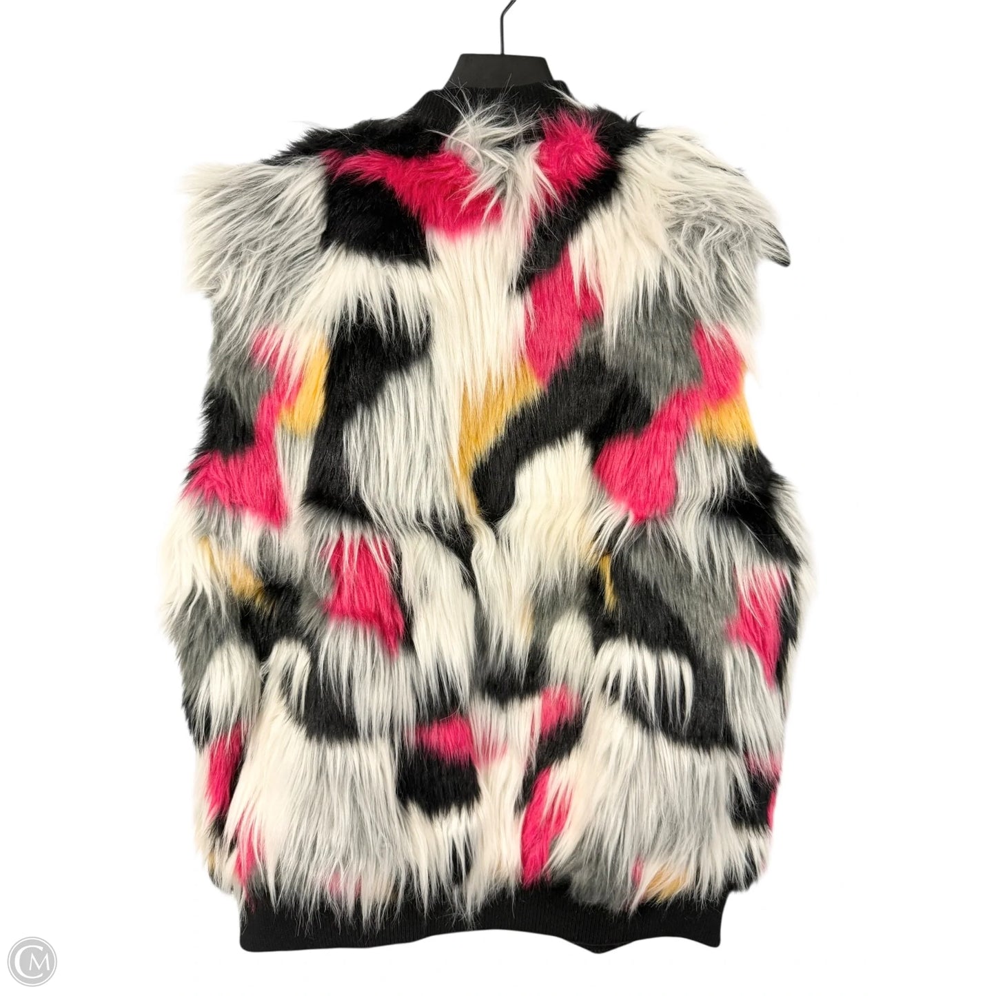 Vest Faux Fur & Sherpa By Thread And Supply In Multi-colored, Size: Xl
