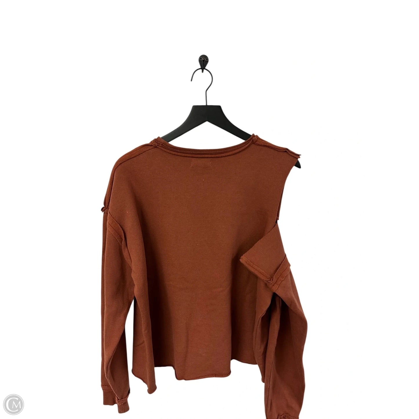Sweatshirt Crewneck By Cmc In Brown, Size: Xl