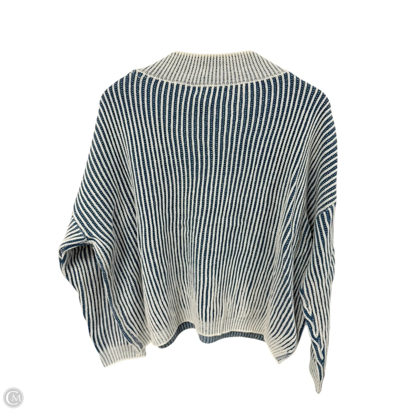 Sweater By Hyfve In Blue & White, Size: S