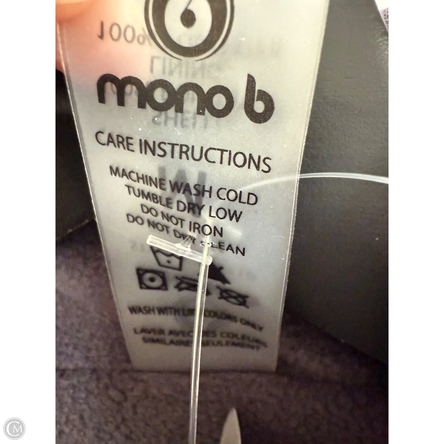 Jacket Other By Mono B In Grey, Size: M