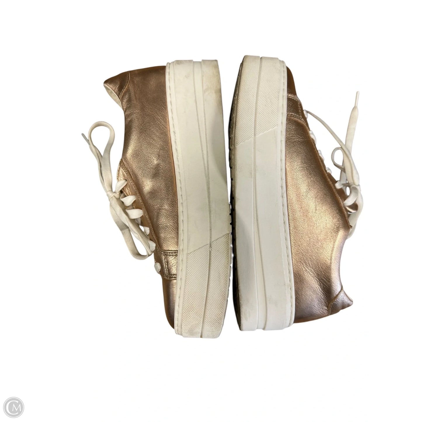 Shoes Sneakers Platform By Cmc In Gold, Size: 6.5