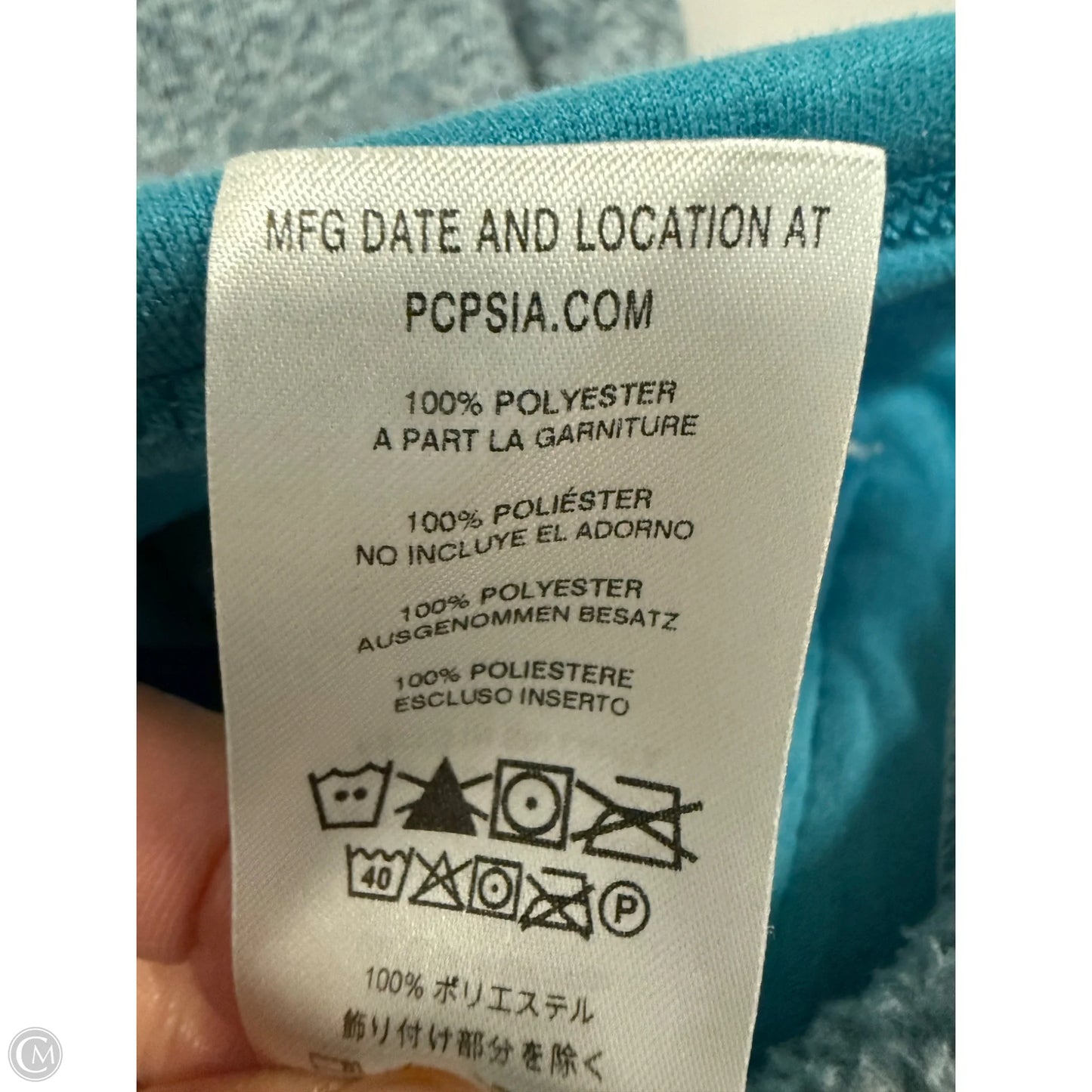 Jacket Fleece By Patagonia In Blue, Size: S