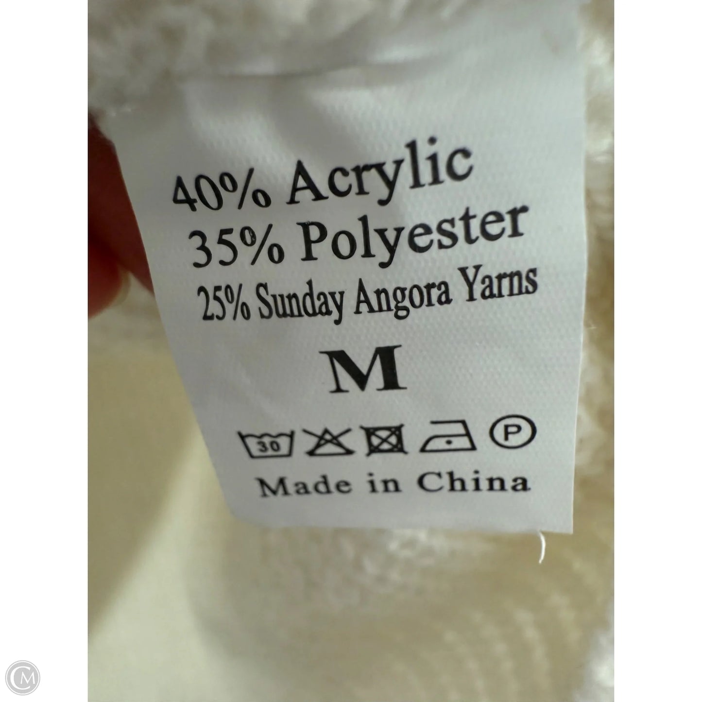 Sweater By Cmf In Ivory, Size: M