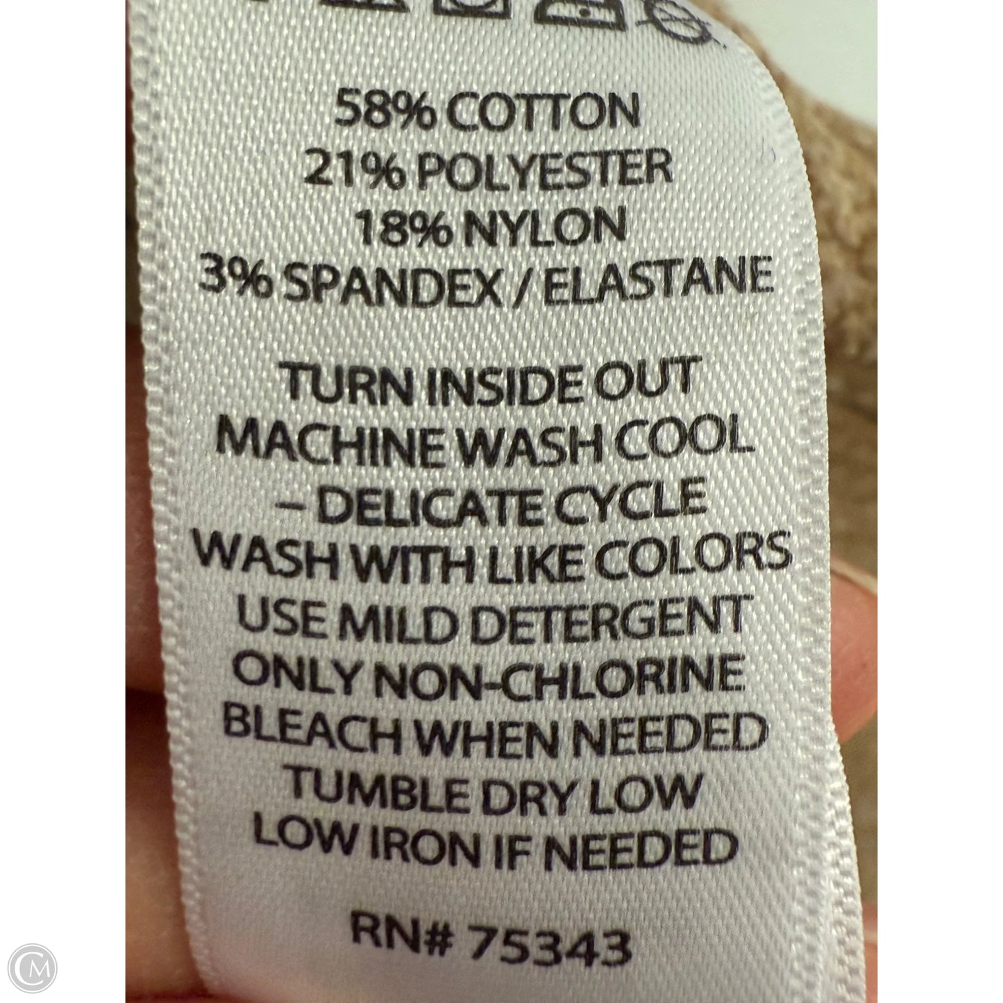 Sweater Cardigan By Clothes Mentor In Leopard Print, Size: S