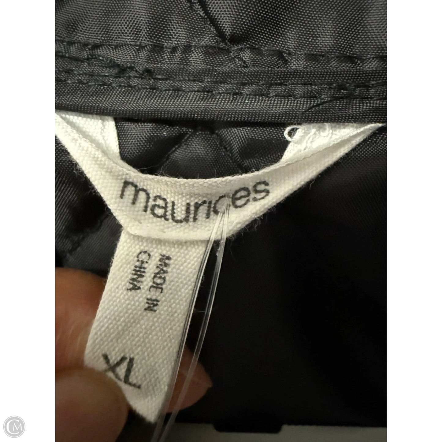 Vest Puffer & Quilted By Maurices In Black, Size: Xl