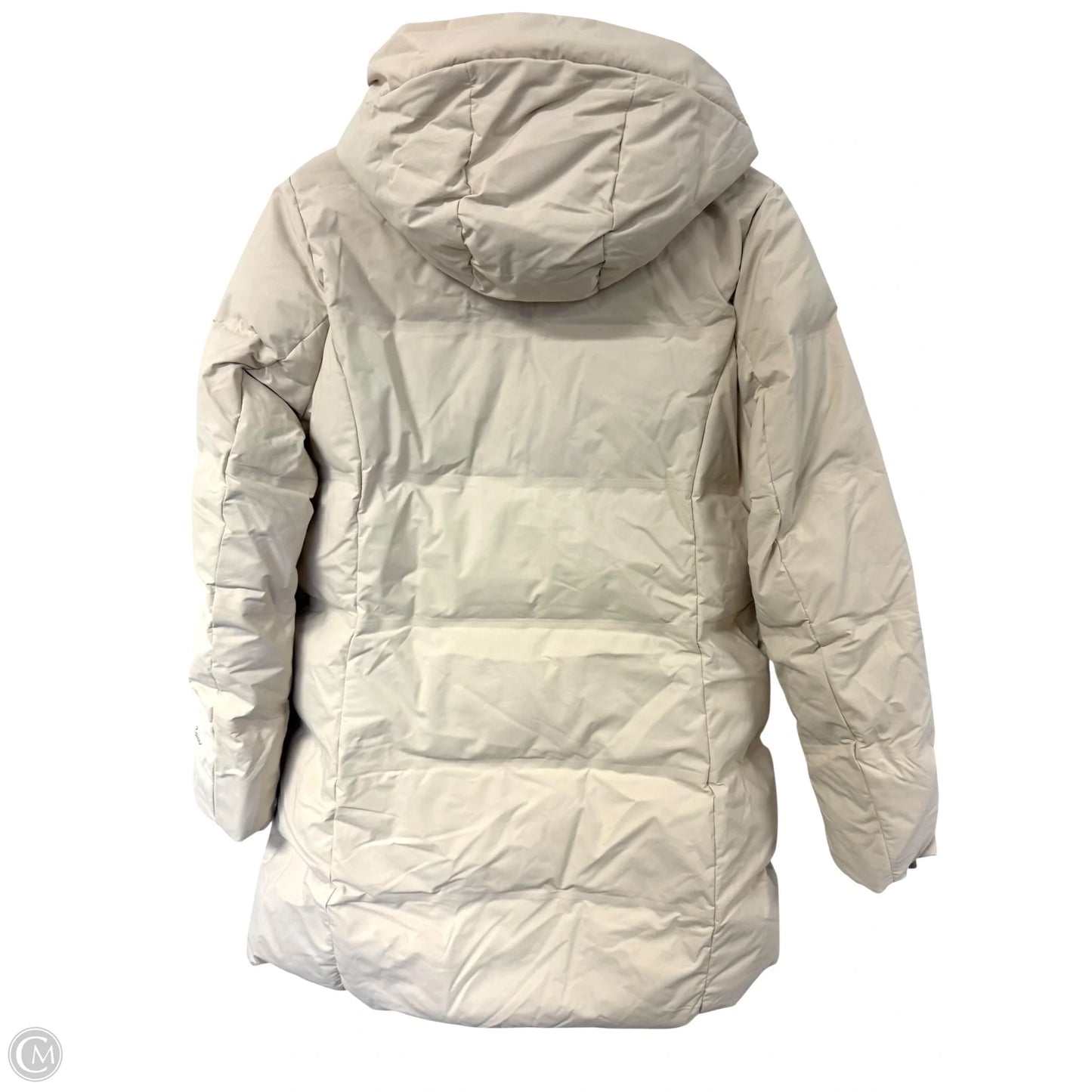 Coat Parka By Eddie Bauer In Tan, Size: Mp