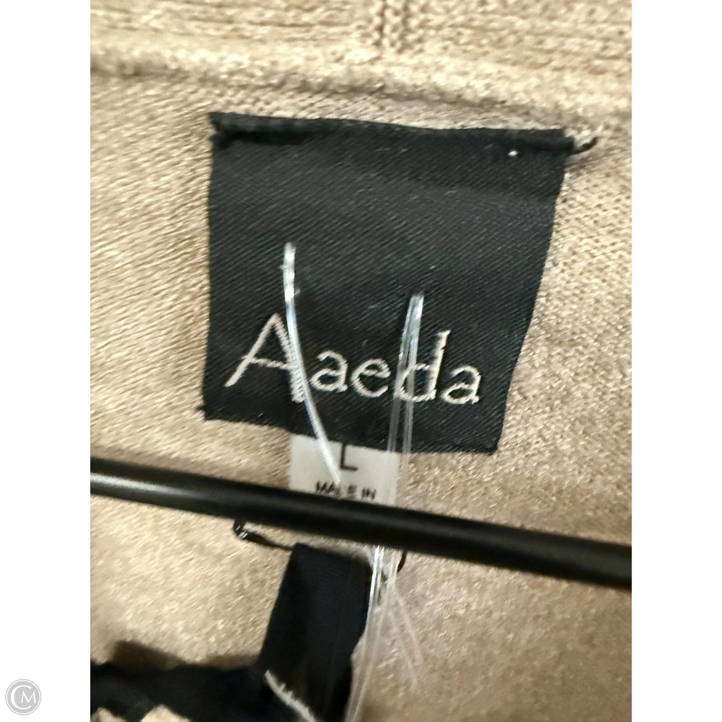 Cardigan By Aaeda In Black & Brown, Size: L