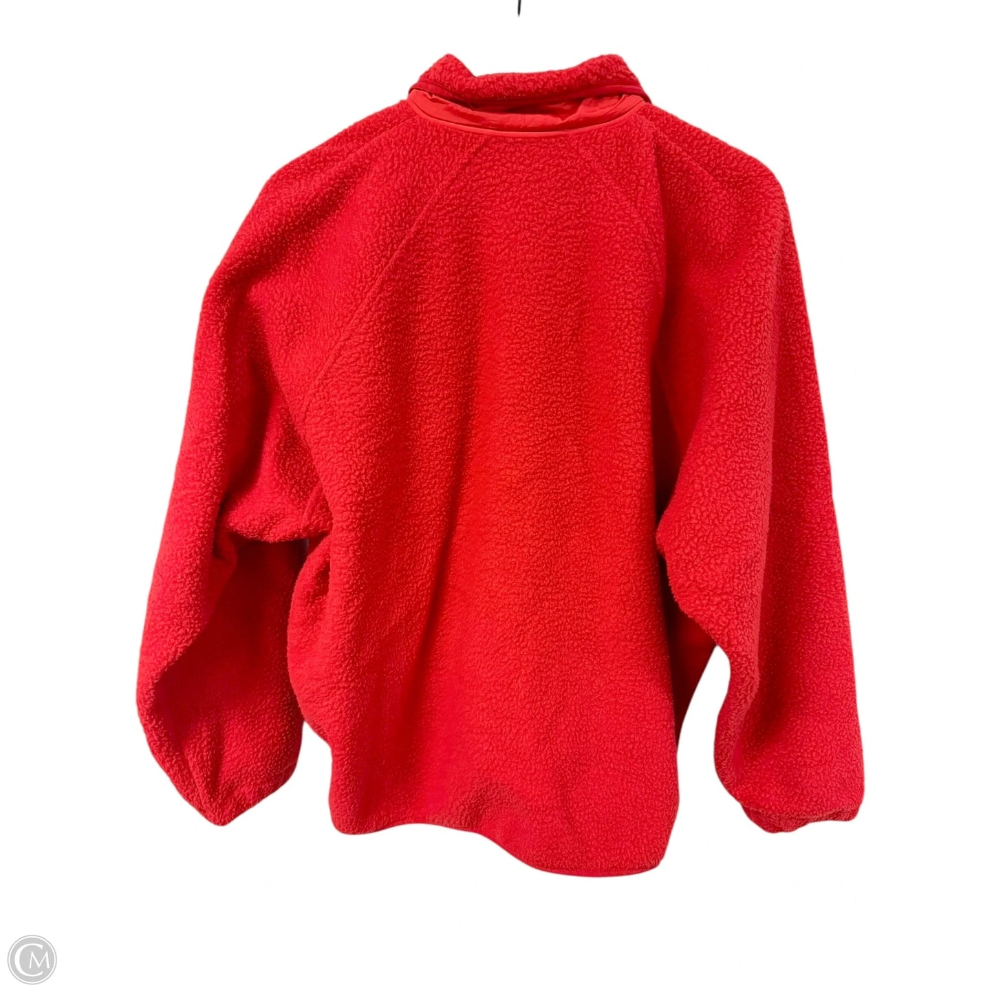 Jacket Fleece By Cmf In Red, Size: L