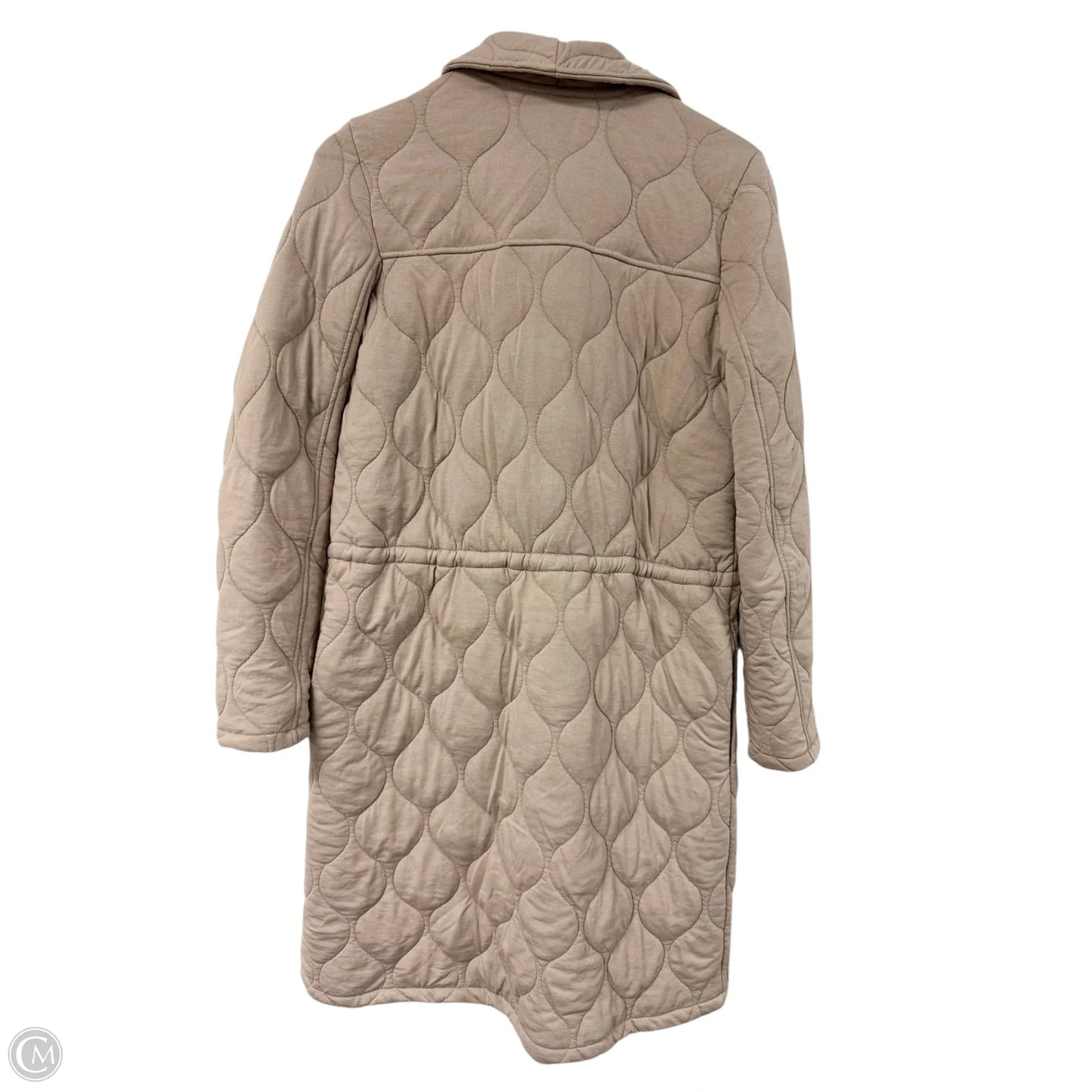 Jacket Puffer & Quilted By Steve Madden In Taupe, Size: M