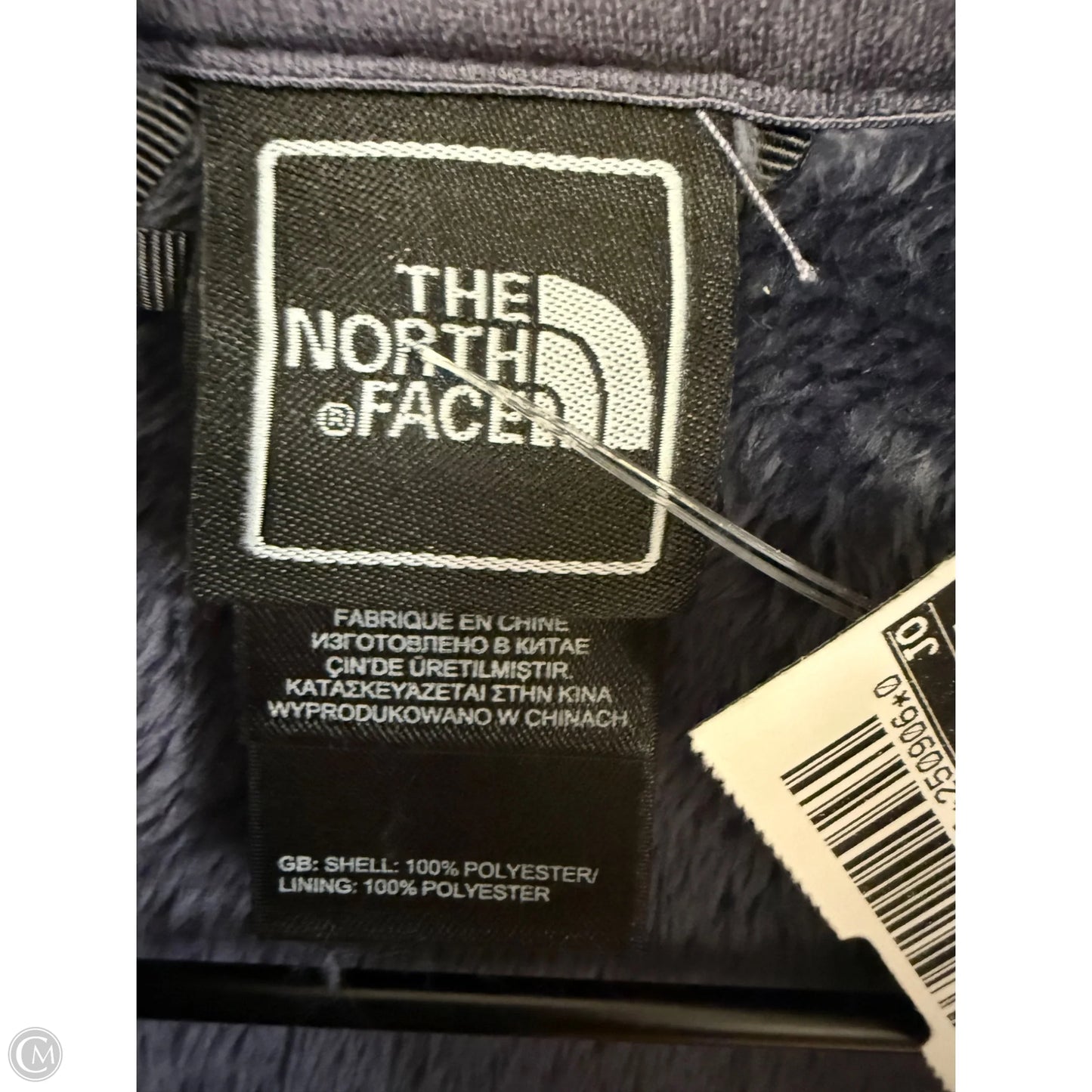 Jacket Fleece By The North Face In Navy, Size: L
