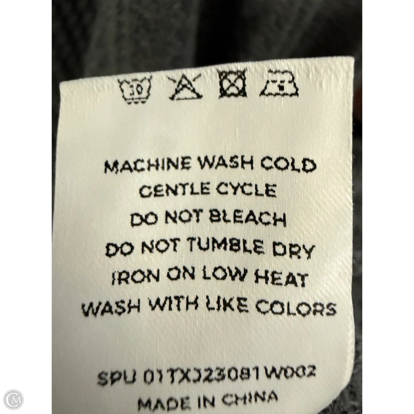 Top Long Sleeve By Bloomchic In Grey, Size: 3x