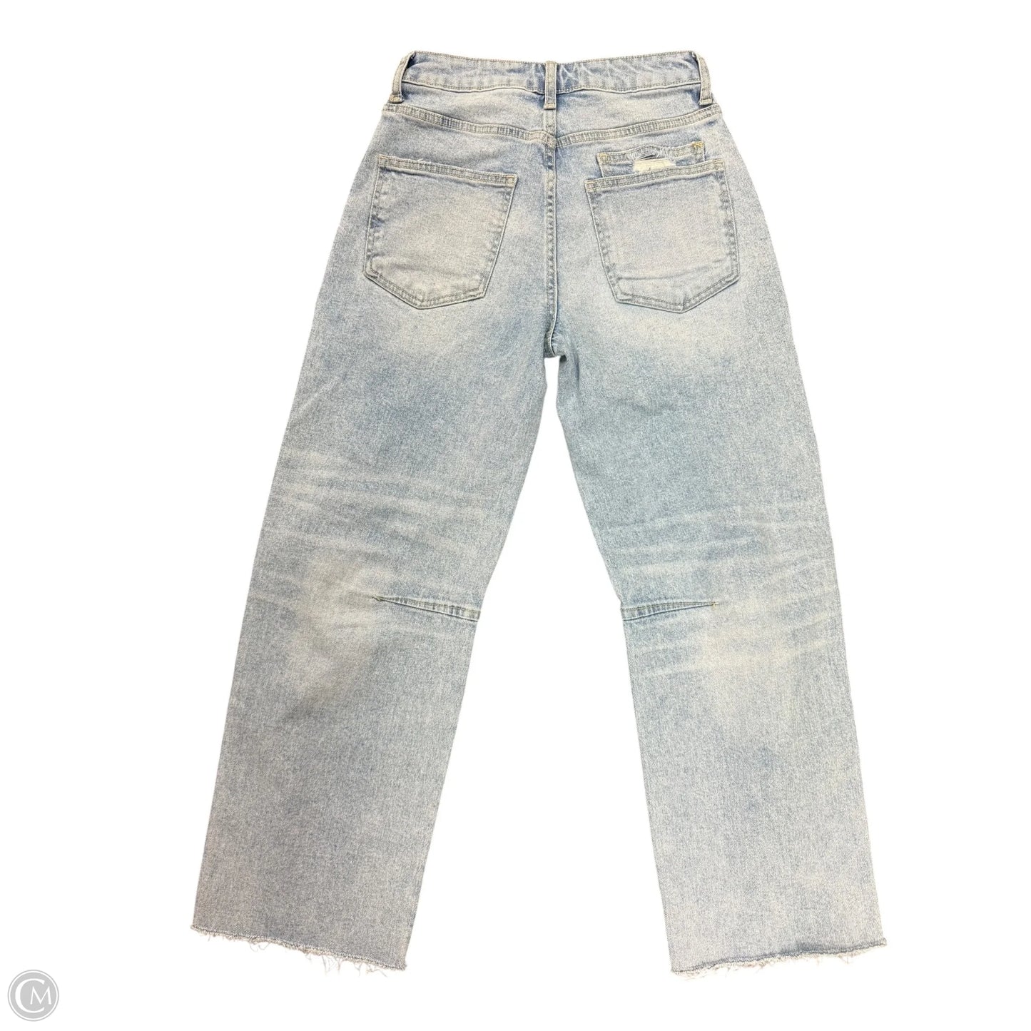 Jeans Straight By Vervet In Blue Denim, Size: 0