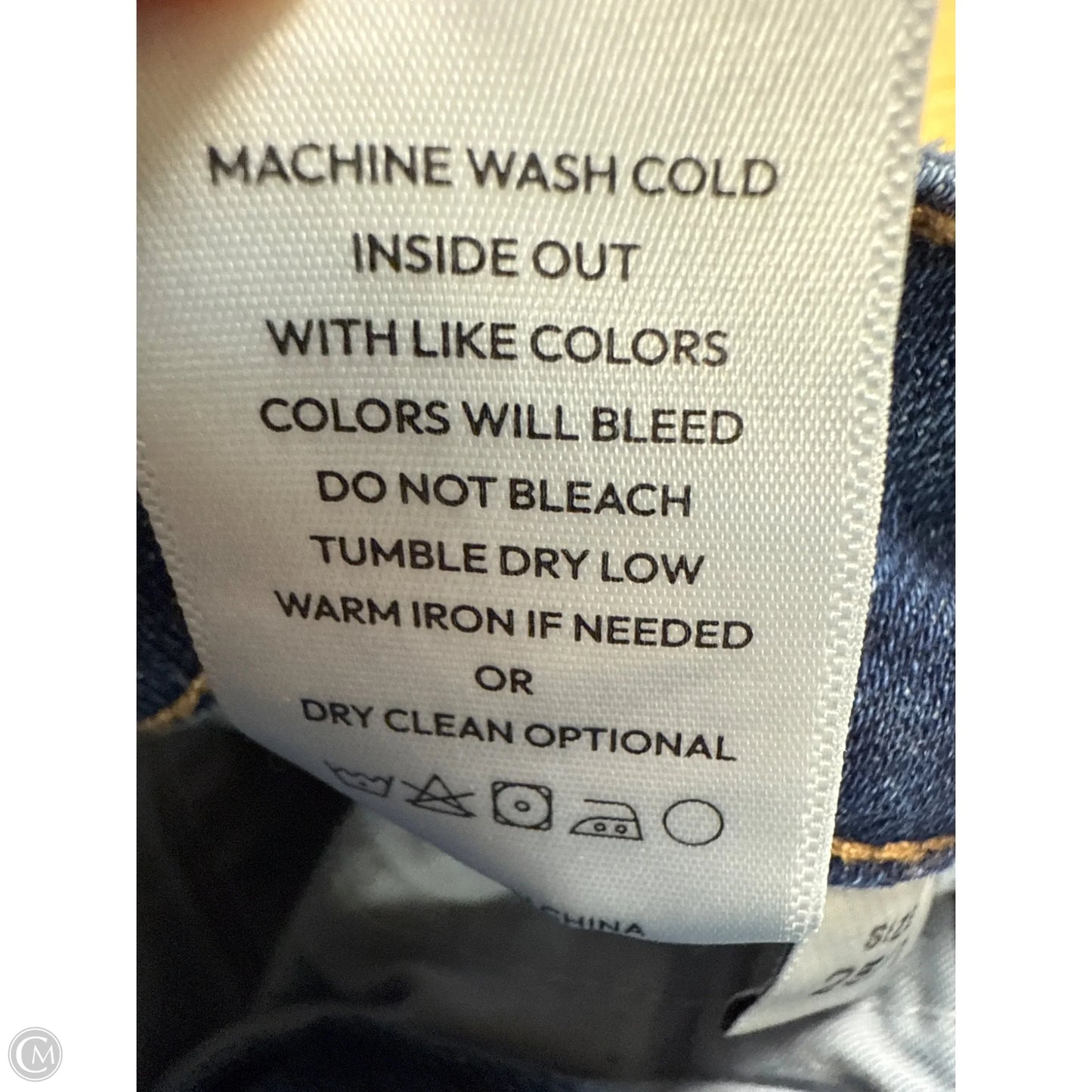 Jeans Wide Leg By Vervet In Blue Denim, Size: 2