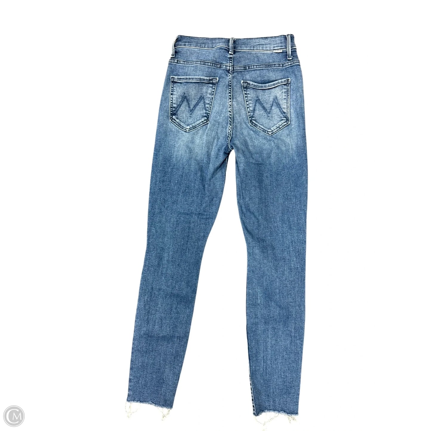 Jeans Skinny By Mother In Blue Denim, Size: 4