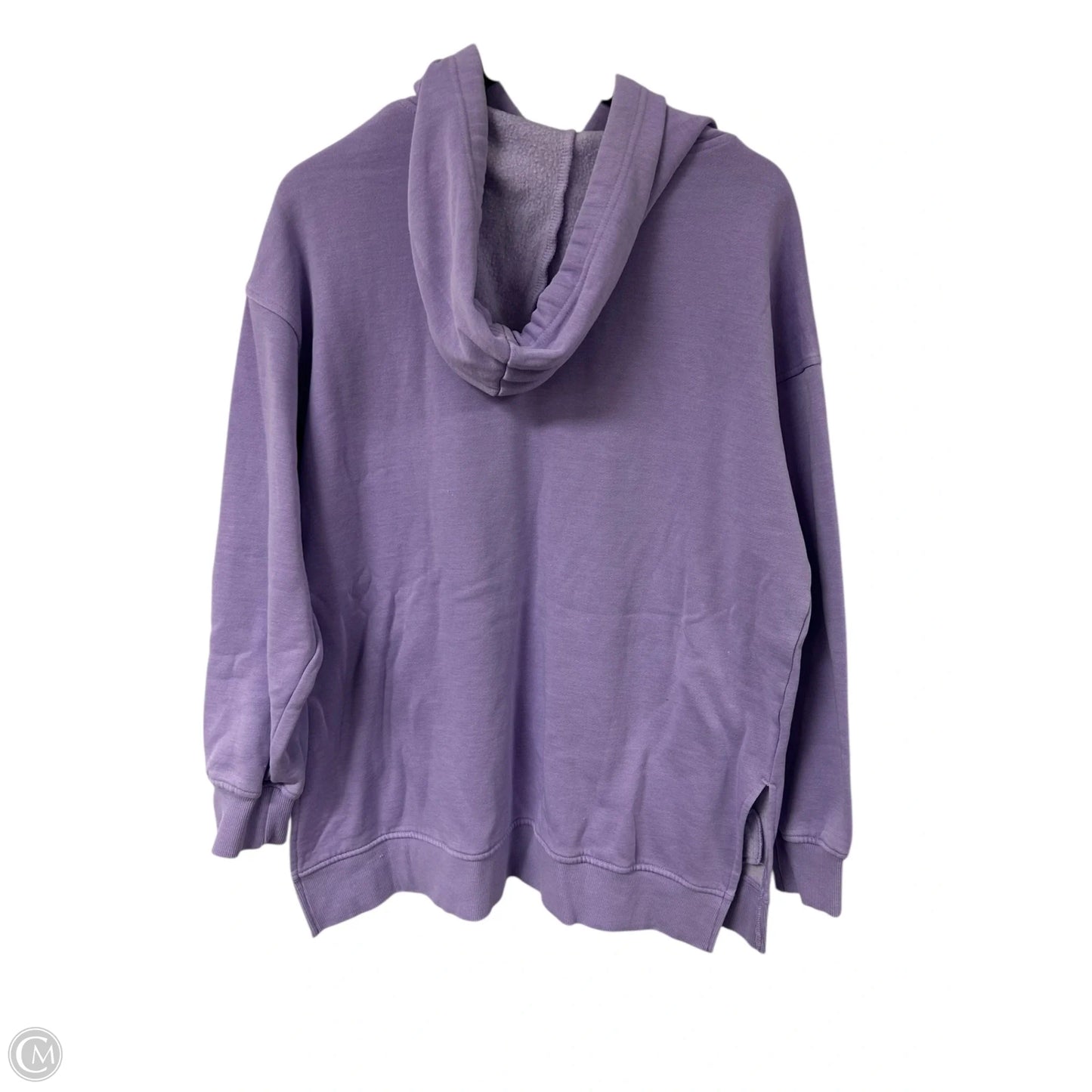Sweatshirt Hoodie By Cme In Purple, Size: L