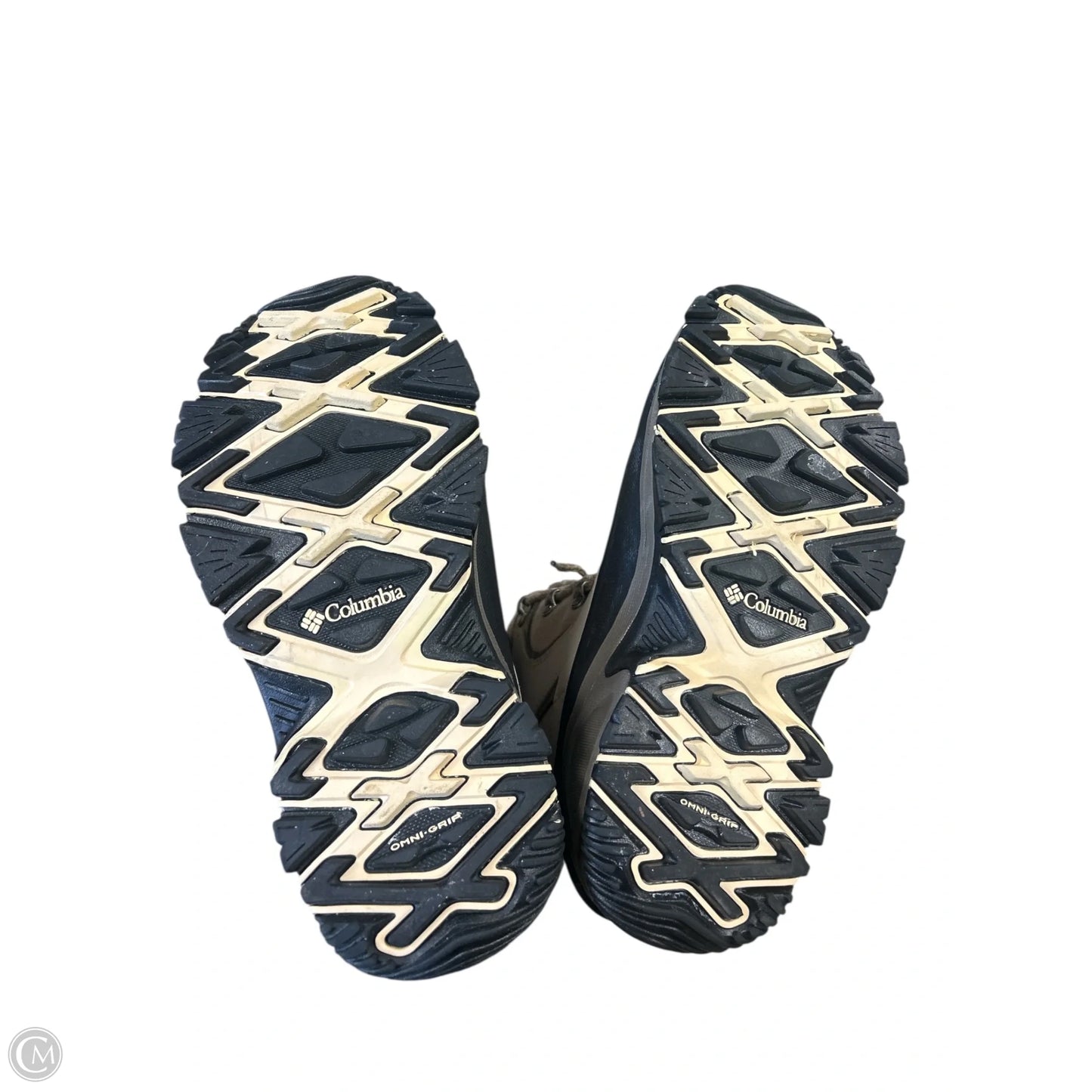 Boots Snow By Columbia In Black & Tan, Size: 8