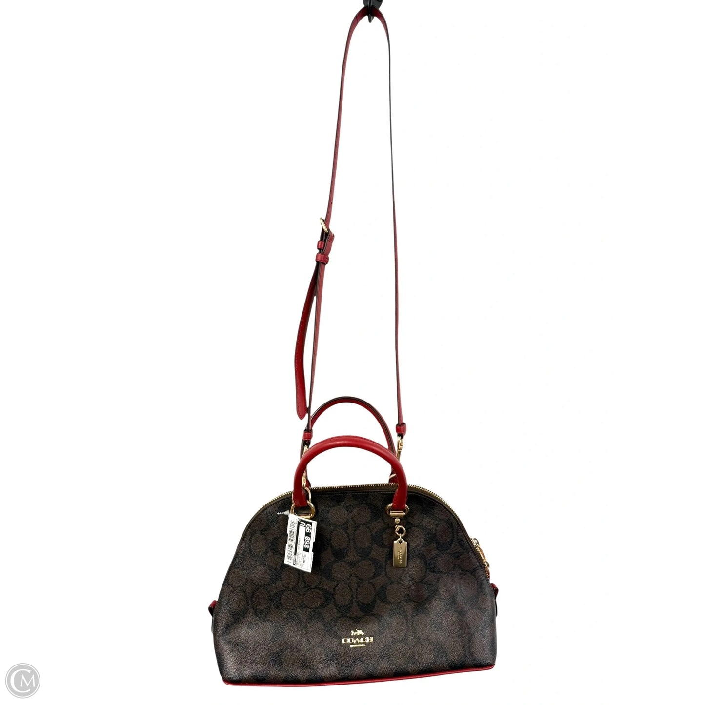 Crossbody Designer By Coach, Size: Medium