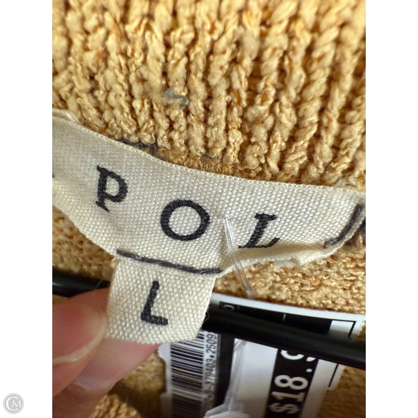 Sweater By Pol In Yellow, Size: L