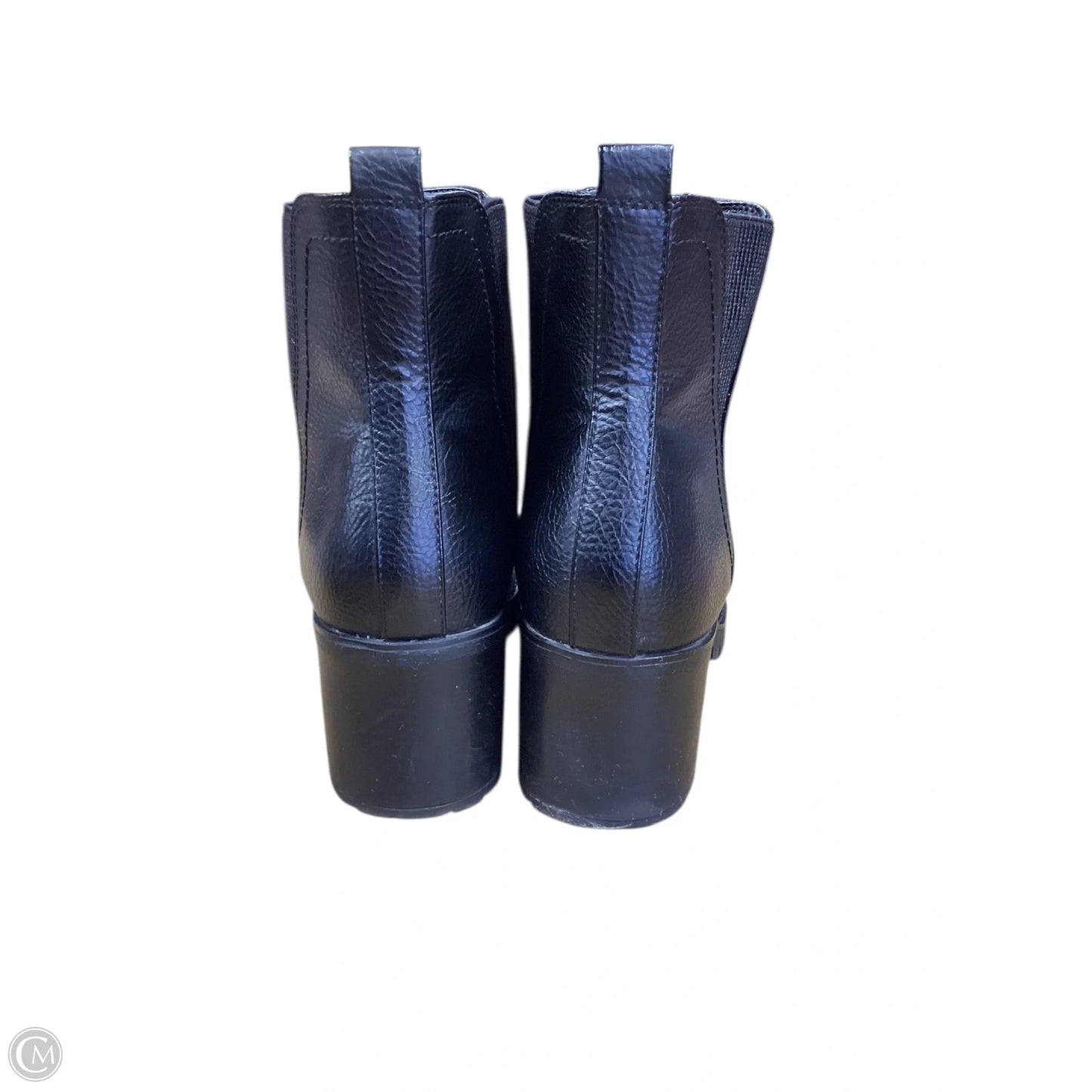 Boots Ankle Heels By Mia In Black, Size: 11