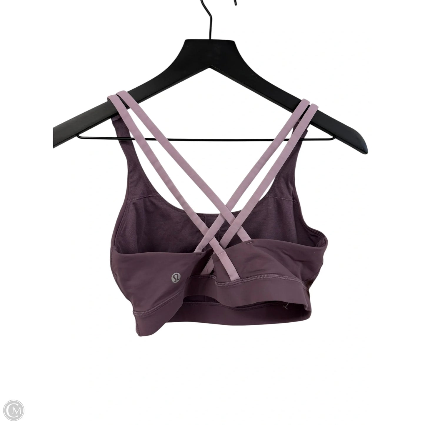 Athletic Bra By Lululemon In Purple, Size: 8