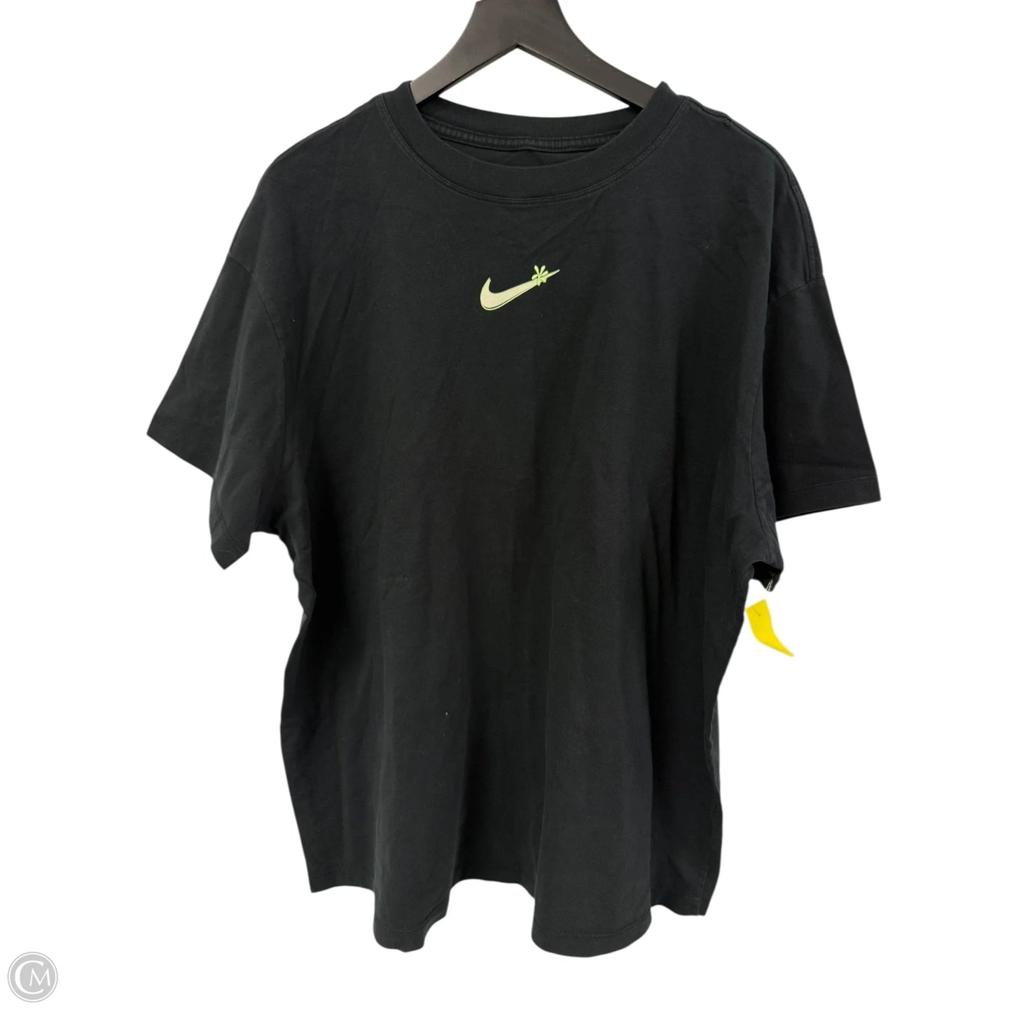 Top Short Sleeve By Nike Apparel In Black, Size: Xxl