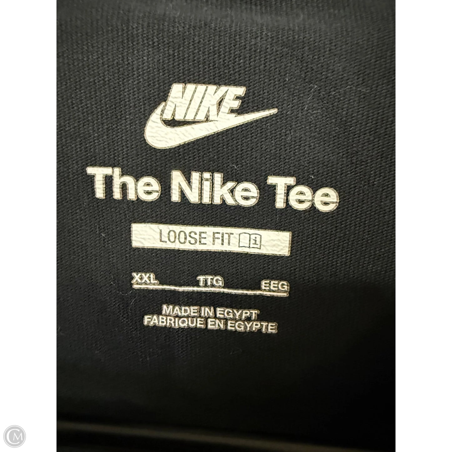 Top Short Sleeve By Nike Apparel In Black, Size: Xxl