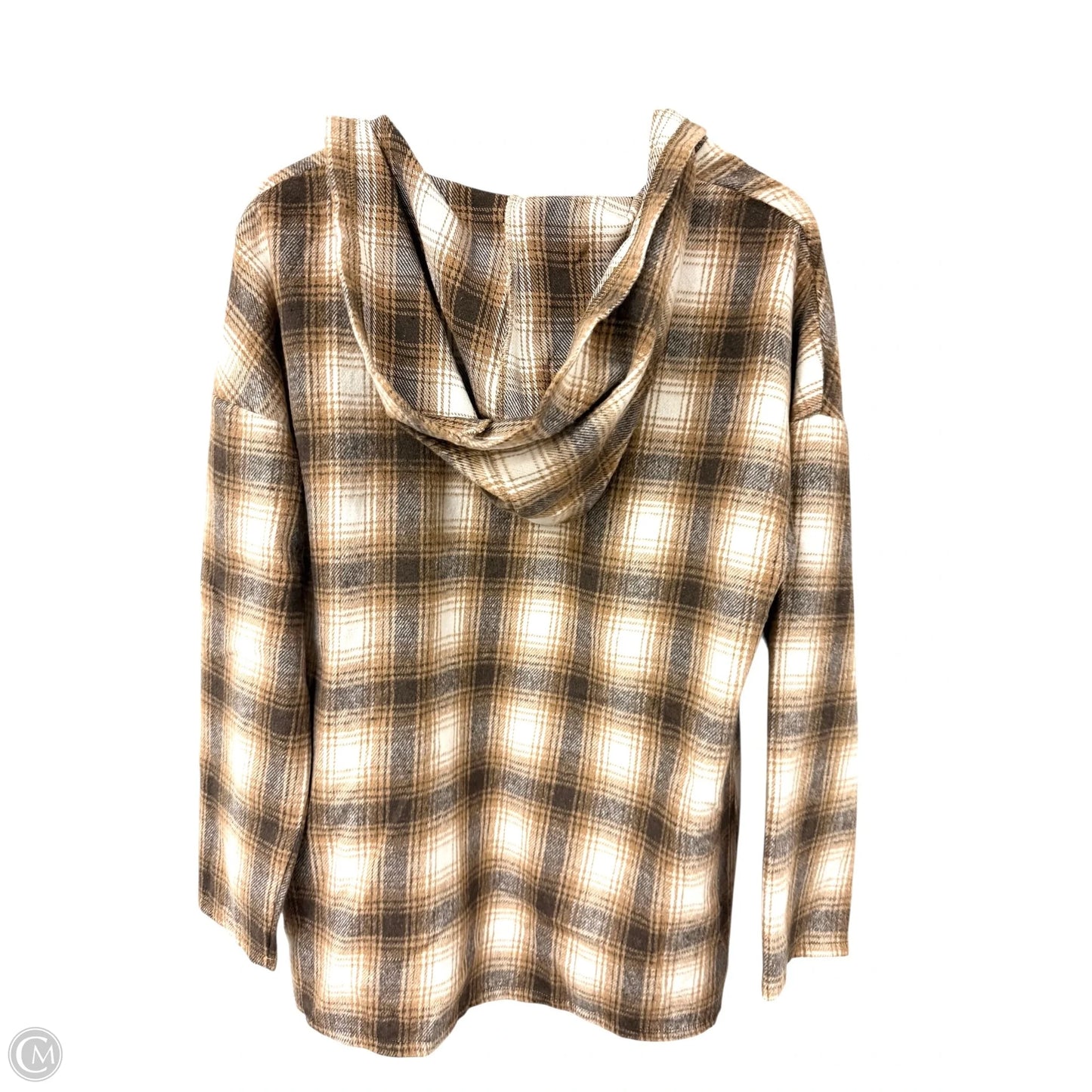 Jacket Other By Andthewhy In Brown & White, Size: S