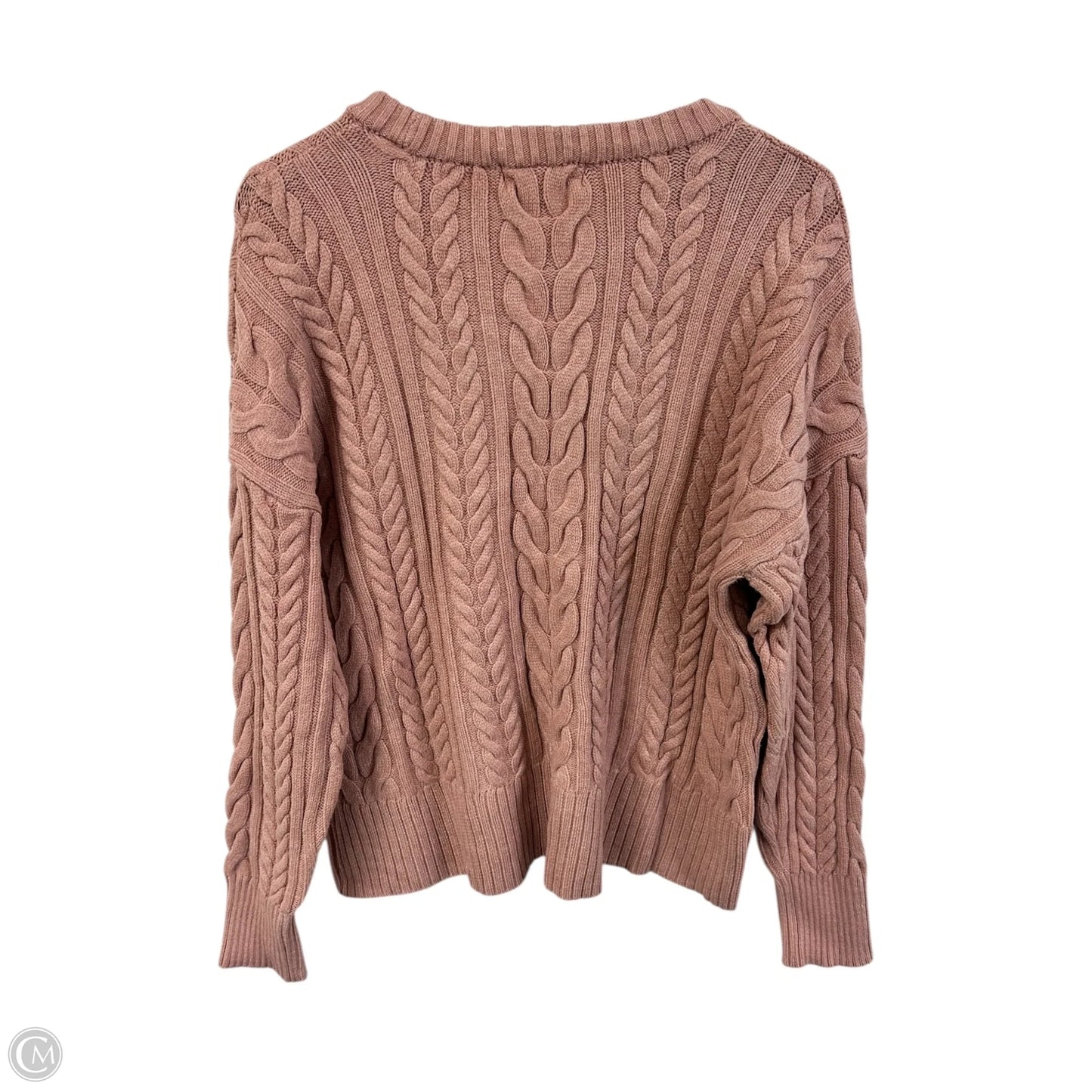 Sweater By Philosophy In Pink, Size: L