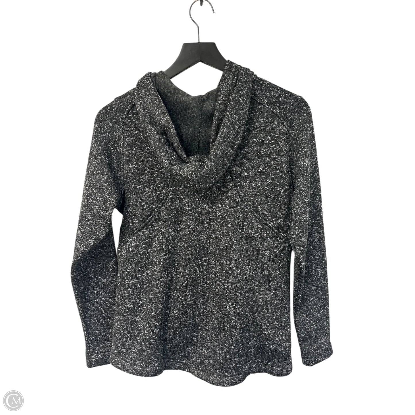 Jacket Fleece By Eddie Bauer In Black, Size: S