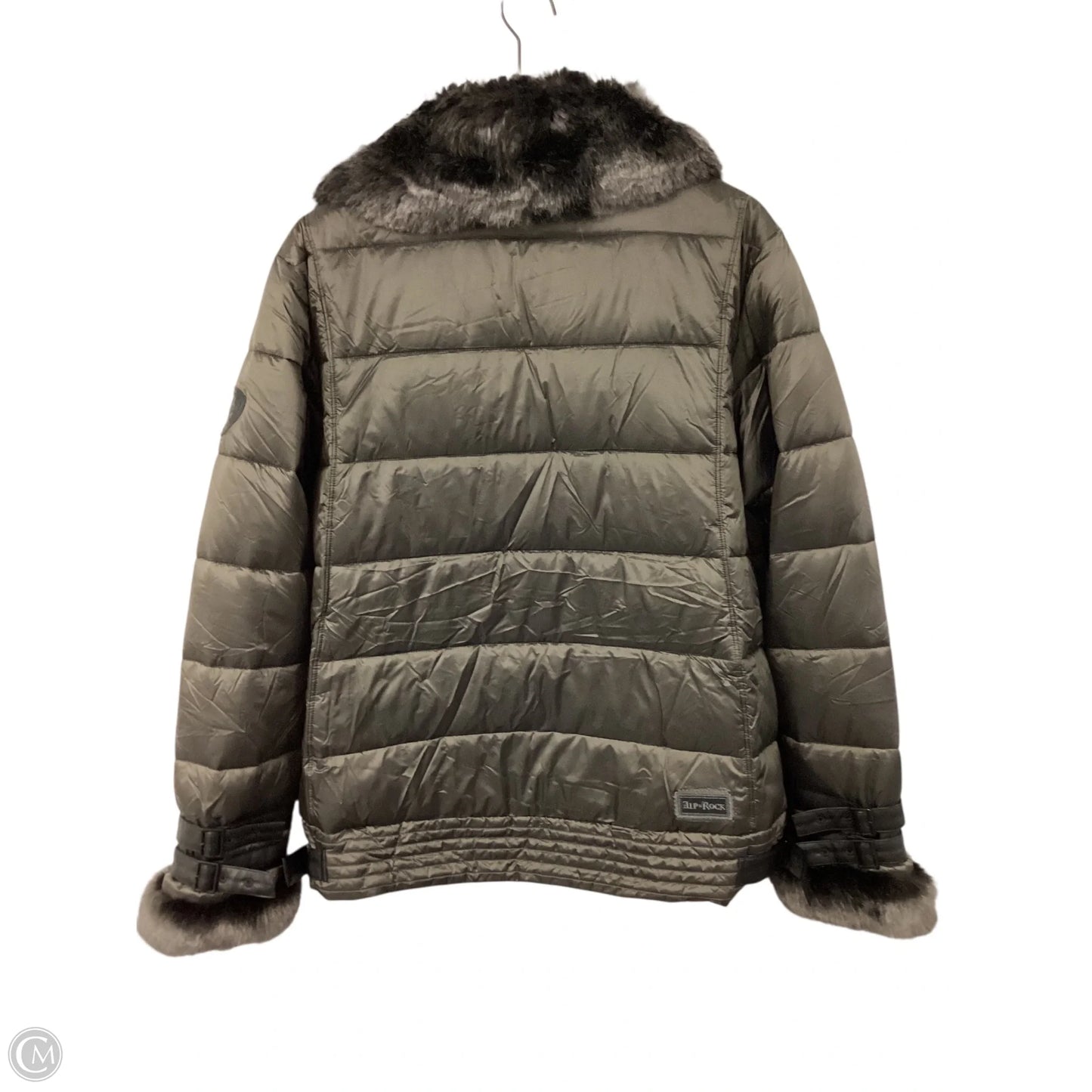Coat Puffer & Quilted By Alp N Rock In Green, Size: L
