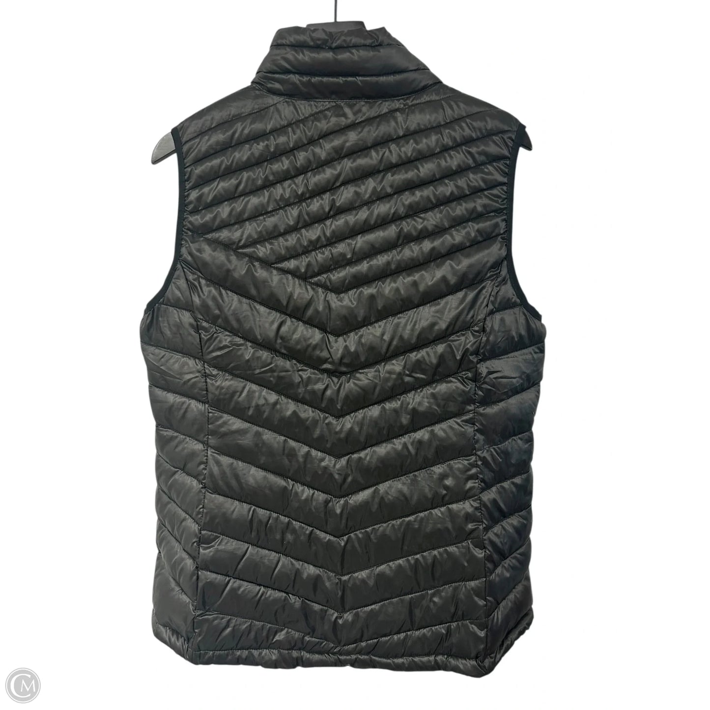 Vest Puffer & Quilted By Clothes Mentor In Black, Size: L