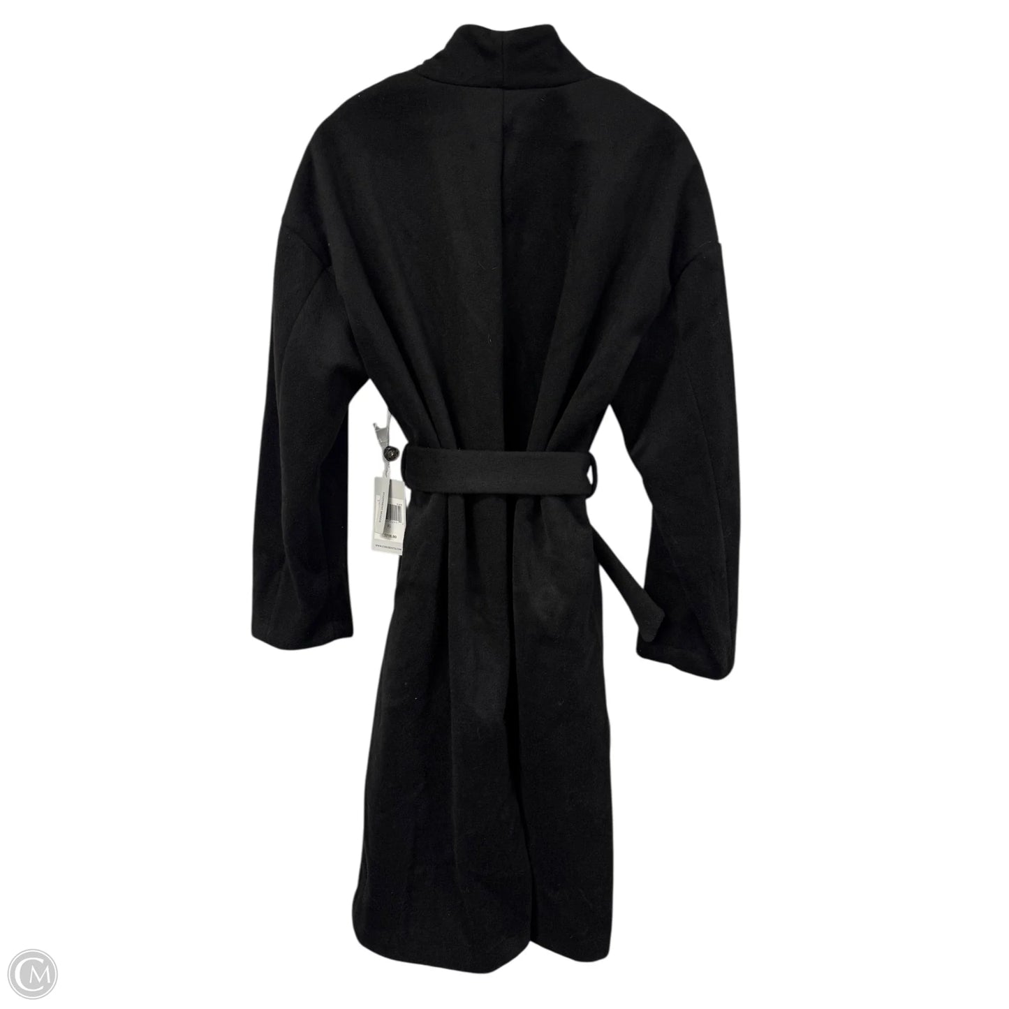 Coat Trench Coat By Cyrus In Black, Size: Xl