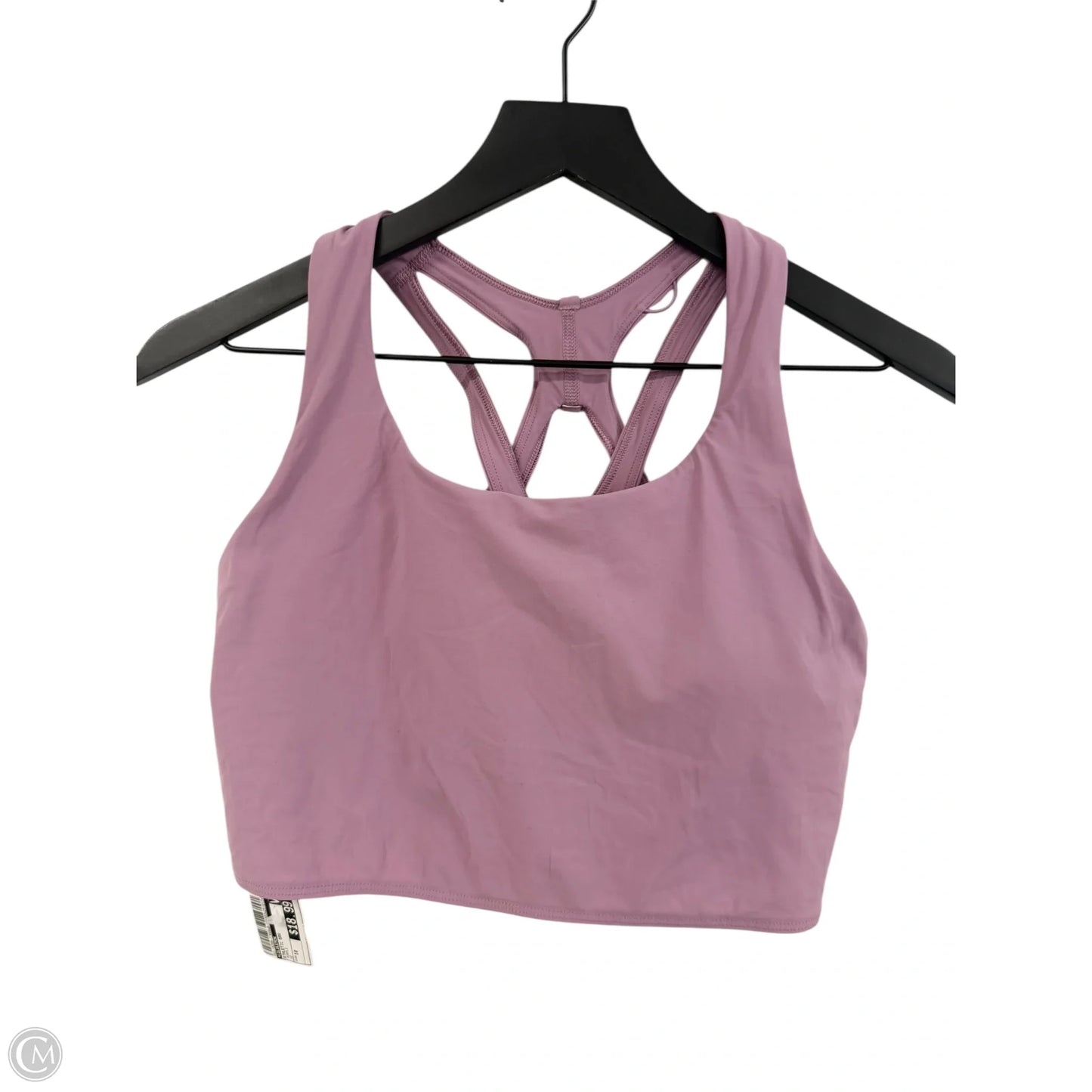 Athletic Bra By Lululemon In Purple, Size: 10