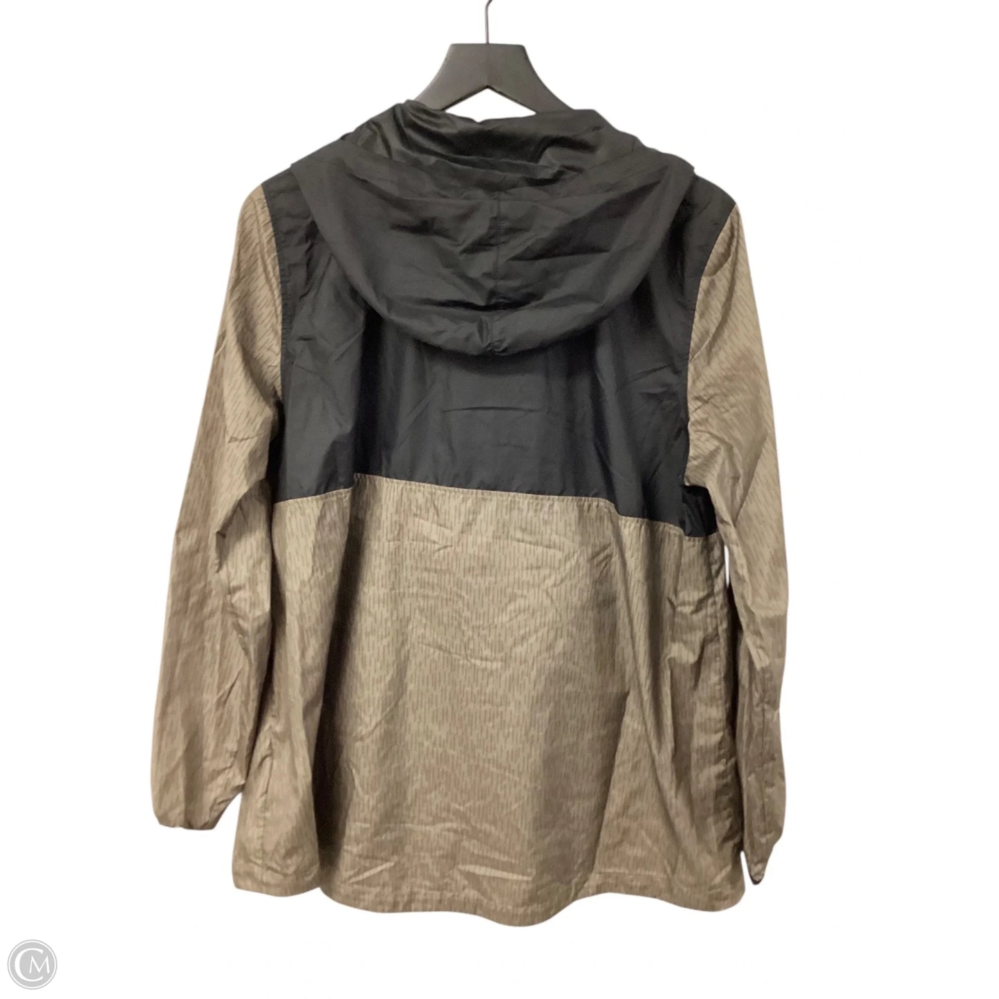 Jacket Windbreaker By The North Face In Black & Green, Size: L