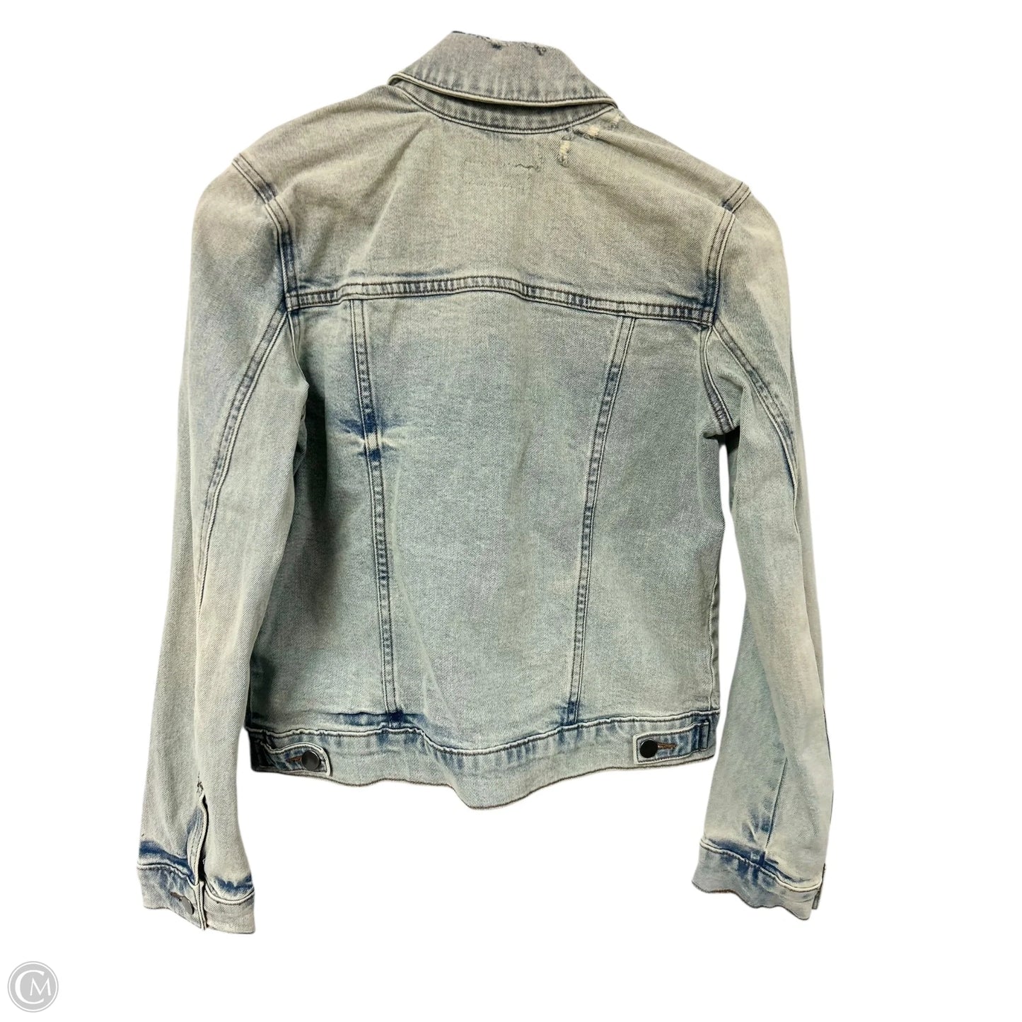 Jacket Denim By Kut In Blue Denim, Size: S