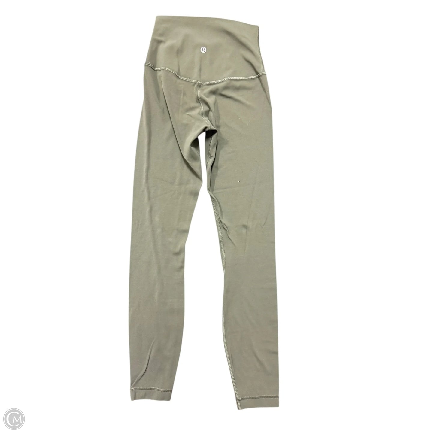 Athletic Leggings By Lululemon In Green, Size: 2