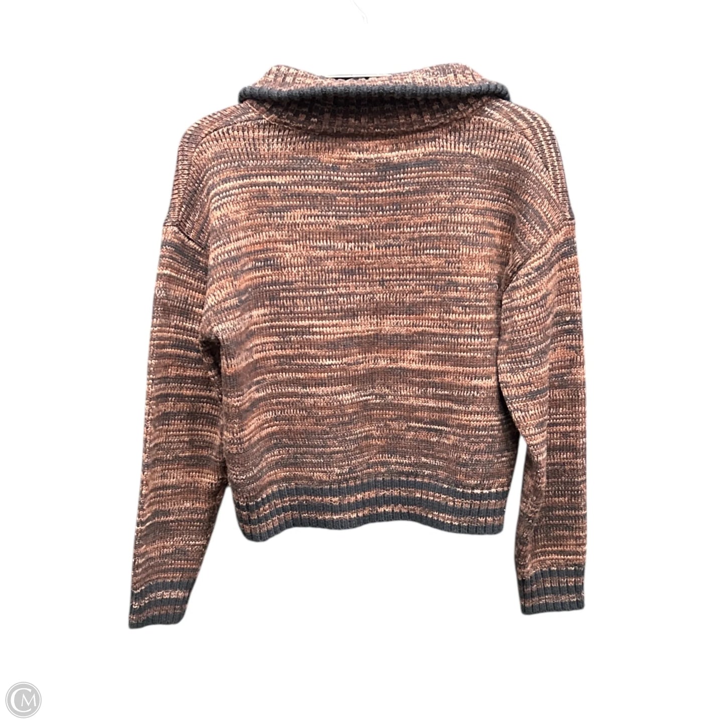 Sweater By John + Jenn In Blue & Brown, Size: Xs