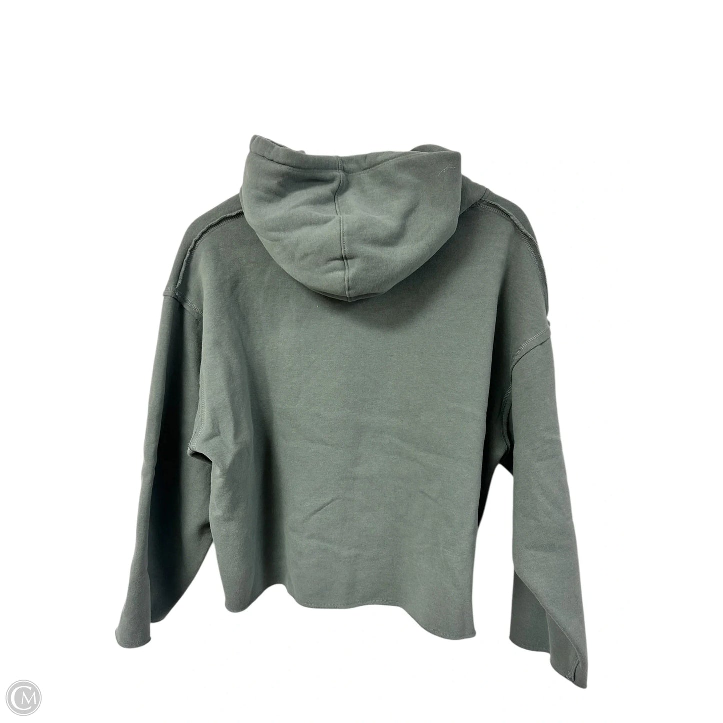 Sweatshirt Hoodie By Clothes Mentor In Green, Size: L