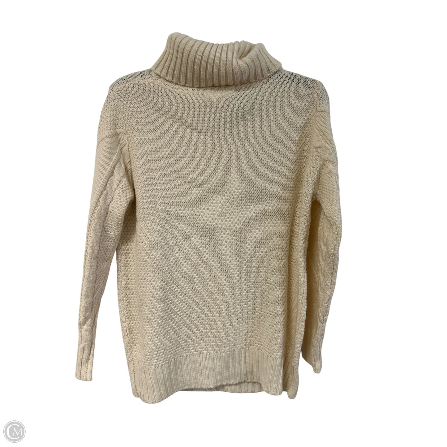 Sweater By Zenana Outfitters In Cream, Size: M