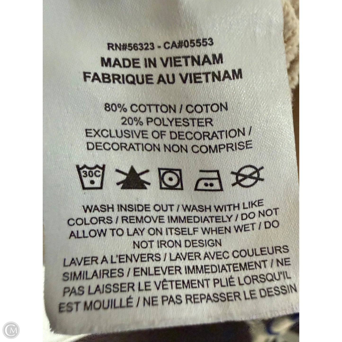 Sweatshirt Crewneck By Nike Apparel In Tan, Size: Xxl