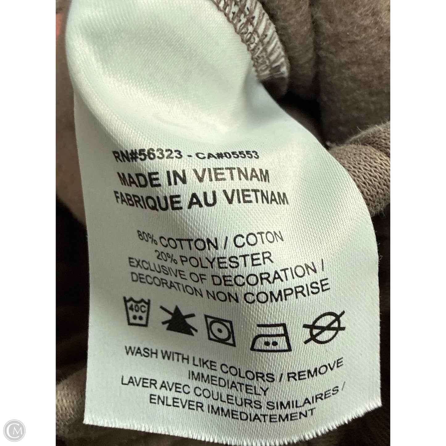 Athletic Pants By Nike Apparel In Brown, Size: S