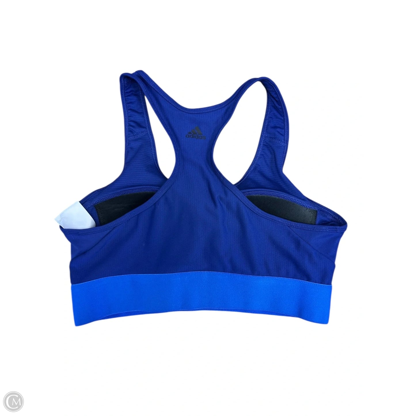 Athletic Bra By Adidas In Blue, Size: M