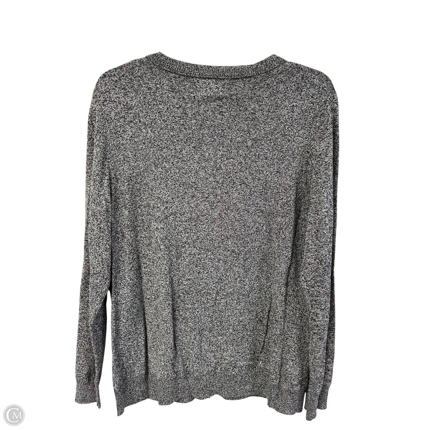 Cardigan By Calvin Klein In Black & White, Size: L