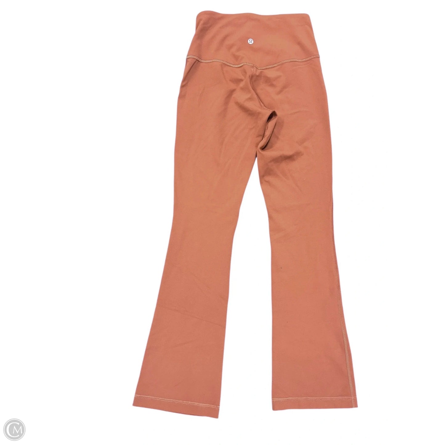 Athletic Pants By Lululemon In Orange, Size: 6