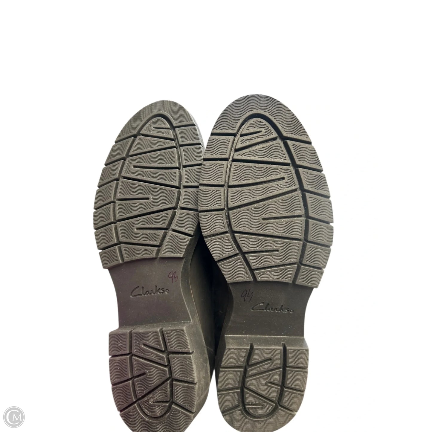 Shoes Flats By Clarks In Black, Size: 7